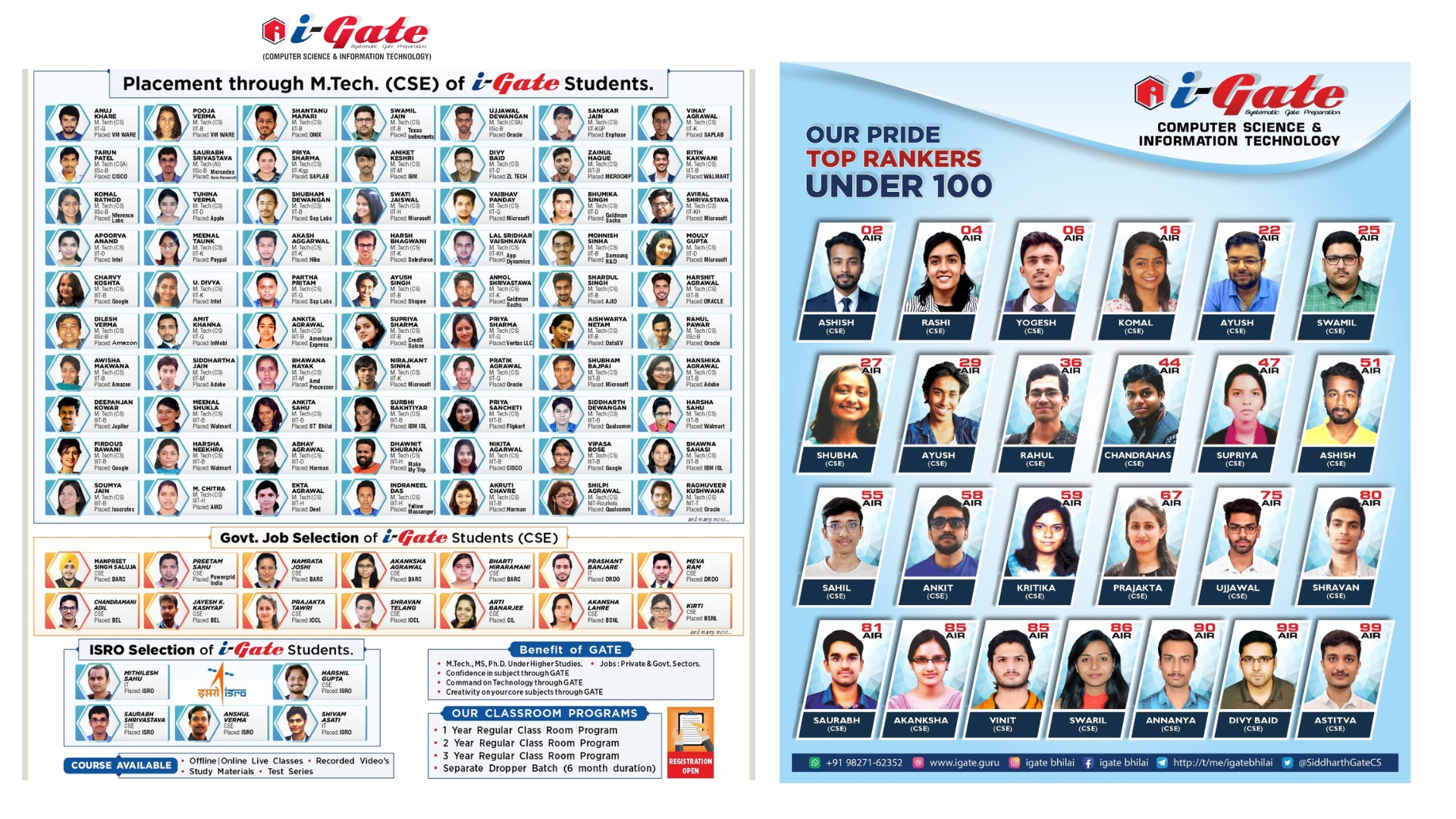 🏆 GATE CS RESULTS THAT SPEAK LOUDER THAN WORDS- iGATE Bhilai🚀